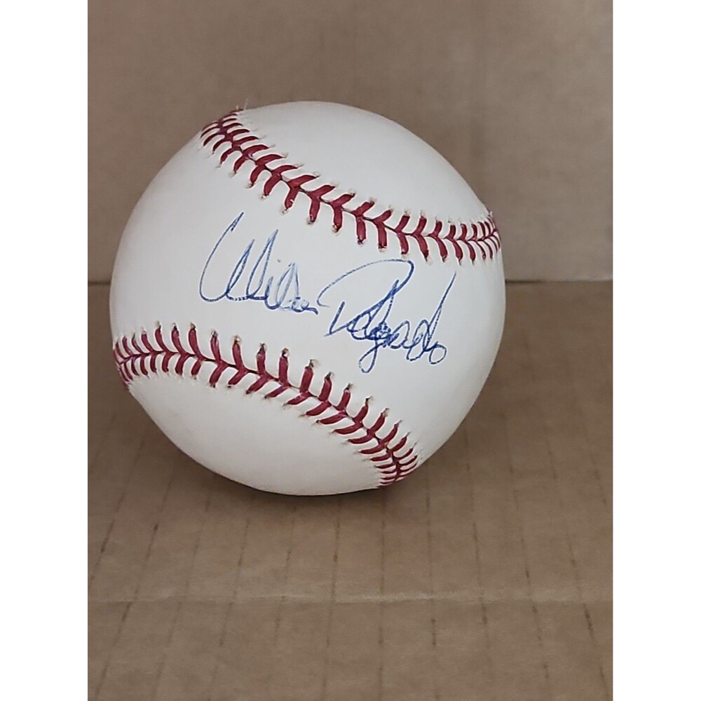 Wilson Delgado MLB Signed Autographed Baseball SF Giants